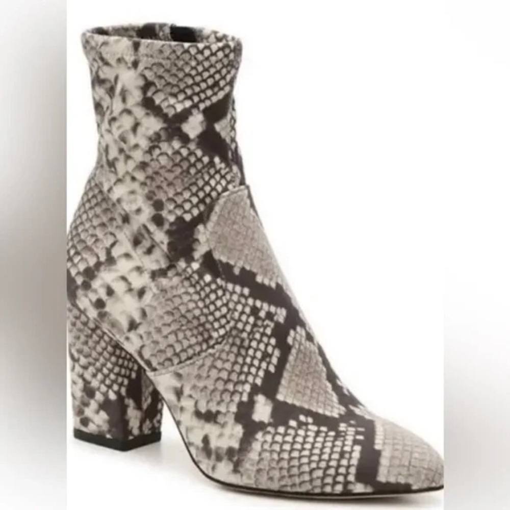 Steve Madden Elory | Snakeskin Suede Booties